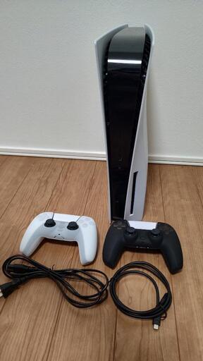 【本日終了】PlayStation 5  PS5  (CFI-1200A)  ディスクドライブ搭載モデル【コントローラー2台】