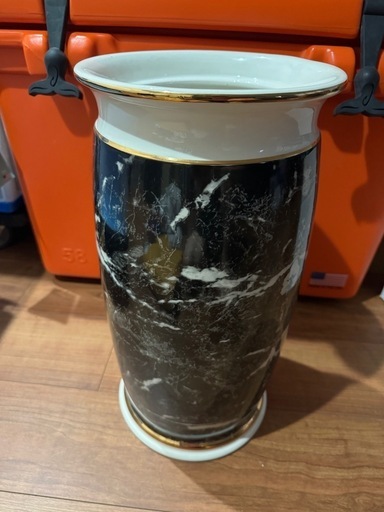 【No,388】陶器 大理石風 傘立て
