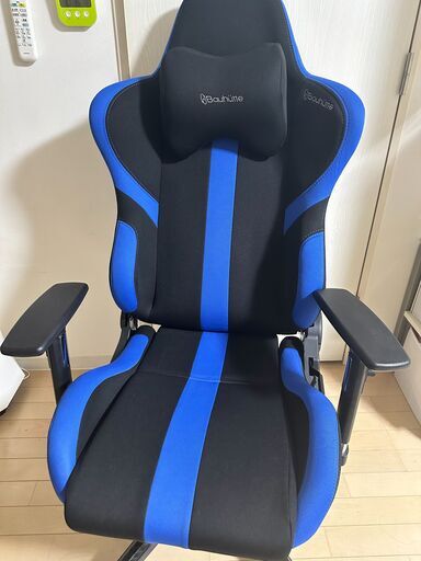 Bauhutte (バウヒュッテ) ゲーミングチェア G-530-BK 黒 ほぼ新品 説明 