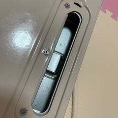 リンナイ【ガスコンロ／ピンク】都市ガス用、左強火、ホース付き