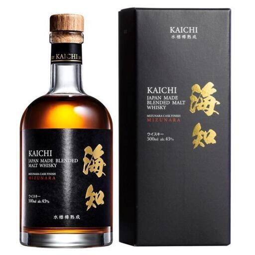 新品✨海知 KAICHI ウイスキー 500ml ミズナラ樽 国産ブレンデッドウイスキー 箱入り【ギフト プレゼントにどうぞ\n\n