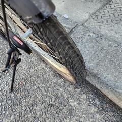 ＪＥＥＰ　折りたたみ自転車　２０インチ　６変速　カゴ　付き 黒　配達可能