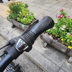 ＨＵＭＭＥＲ　折りたたみ自転車　２０インチ　６変速　黒　配達可能