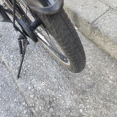 ＨＵＭＭＥＲ　折りたたみ自転車　２０インチ　６変速　黒　配達可能