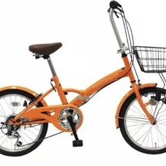 ほぼ未使用　折りたたみ自転車