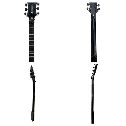ギターネック EDWARDS ESP Edwards エレキギター ブラック メイプル
