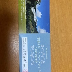 無料宿泊券　沖縄　取引が早い方優先致します 無料宿泊券 沖縄 取引が早い方優先致します