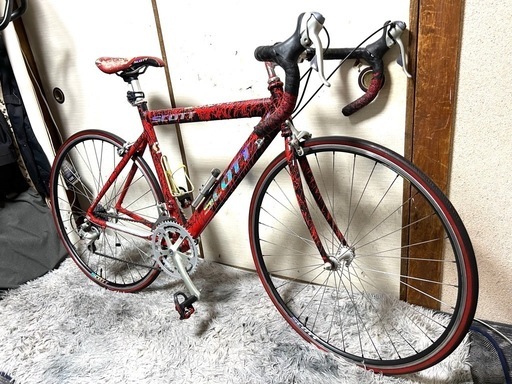 SCOTTロードバイク27インチSHIMANO 16段.105フルコンポ