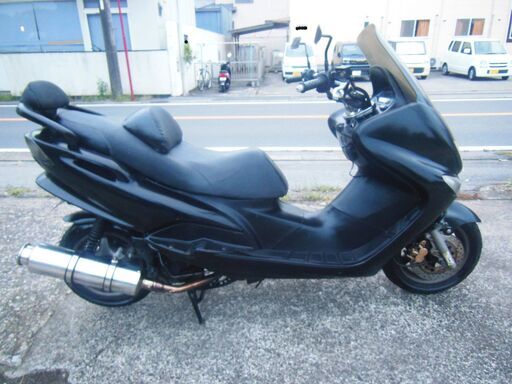 YAMAHA マジェスティ125FI カスタム　ブラック セル始動 駆動ベルト新品インジェクション軽洗浄オイル交換他 かなりお金かけ整備　納車整備点検済み　登録後すぐ乗り出せます。直接引き渡し　配送手配も可