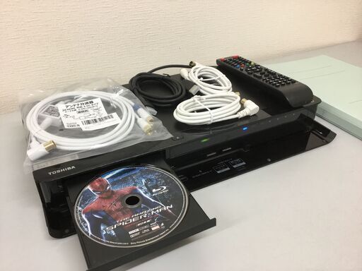 即日受渡❣️東芝HDD&ブルーレイレコーダー1TB 2番組同時録画 13500円