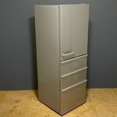 高圧洗浄済み ! ! ◇アクア ノンフロン冷凍冷蔵庫 355L 2020年製 低音脱臭 除菌　4ドア AQR-36J