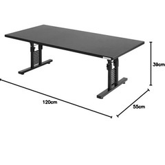 BHD-1200L オフィステーブル 120cm x 55cm x 39cm
