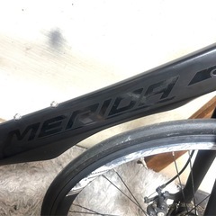 MERIDAクロスバイク27インチSHIMANO 16段　前後ディスクブレーキ