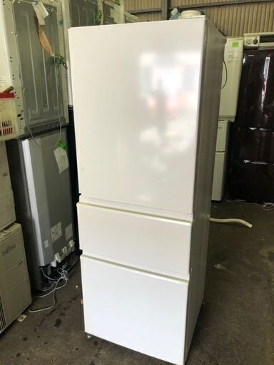購入者決めましたNO523★福岡市内配送設置無料★福岡市内配送設置　2023年 冷蔵庫 ホワイト MR-C33H-W [幅60cm /330L /3ドア /右開きタイプ