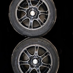 最終値下げ。プロフ必読。値下げ不可。社外15インチタイヤホイールセット、予備タイヤ2本セット