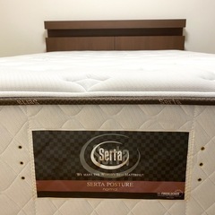 (決まりました)【超美品】高級ダブルベッド  25万→8万・最終値下げ  