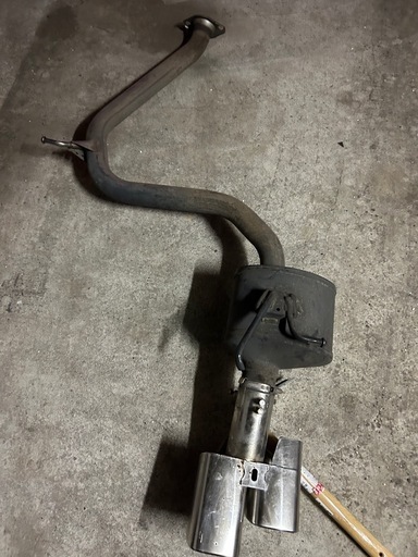 ハリヤー60系モデリスタマフラーカッター 絶版】60ハリアー後期モデリスタマフラーカッター