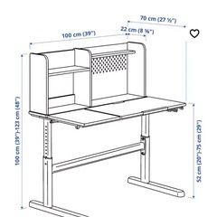 IKEA 勉強机　　ベリレルカ