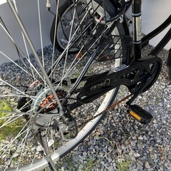 美品 自転車　27 インチ　6段ギア