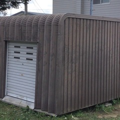 中古カスケードガレージns2000運搬、設置工事コミコミ