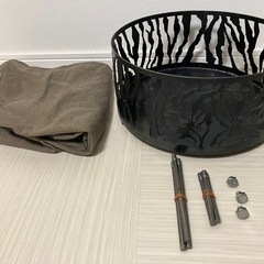 キャンプ用品　サンゾクマウンテン　山賊　虎　焚き火台