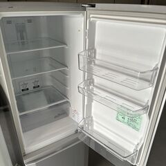 新生活 2点セット Mitsubishi 冷蔵庫168L＆Hitachi 洗濯機 8kg Used・良品