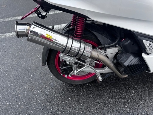 PCX125 JK05　リアライズマフラー
