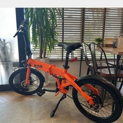特典付！】PYKES PEAK X20 電動自転車 オレンジ アウトレット