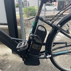 ジャンク品。電動アシスト自転車26インチ。