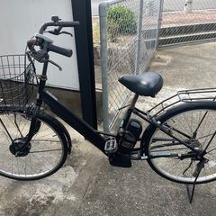 ジャンク品。電動アシスト自転車26インチ。