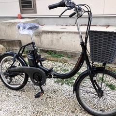 594、電動アシスト折りたたみ自転車