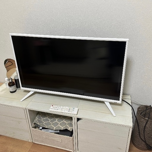液晶テレビ　AT-TV322S-WH [32V型] ホワイト