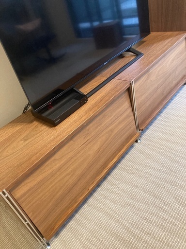 テレビボード 無印良品ユニットシェルフ 無印良品 ステンレスユニット