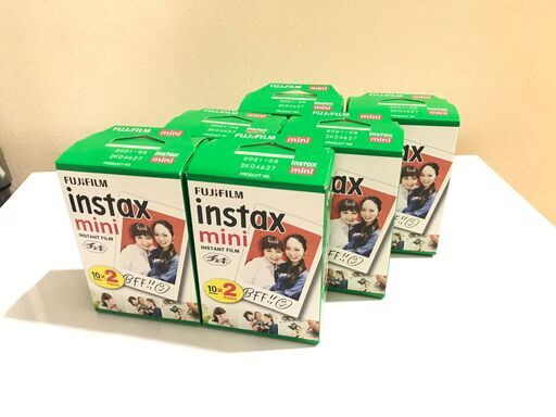 チェキフィルム20枚入り6パック【有効期限切れ】