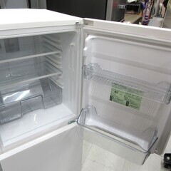 冷蔵庫 110L 2019年製 TWINBIRD HR-E911 ホワイト 白 2ドア 右開き 単身 一人暮らし 100Lクラス キッチン家電 ツインバード 苫小牧西店