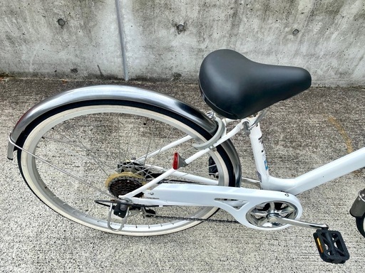 Amazon | 21Technology シティサイクル (26インチ) 自転車 6段ギヤ付き 