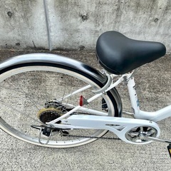 6段変速 26インチ 中古 自転車 シティサイクル 買取 仙台 ホワイト