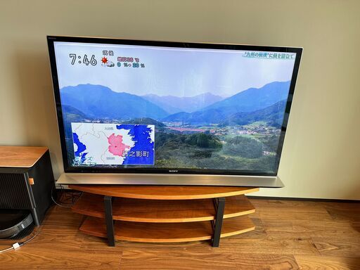 SONY BRAVIA55型 デジタルハイビジョン液晶テレビ＆テレビスタンド KDL-55HX850