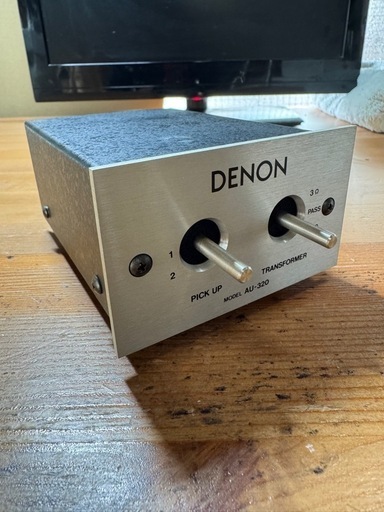 DENON デノン AU-320 MC昇圧トランス ジャンク【F00814】