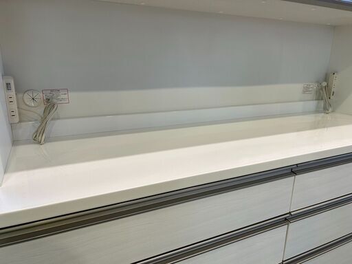 【愛品館八千代店】ニトリ　スライド扉キッチンボード　リガーレ50GH‐160KB　H50‐80C 愛品館八千代店】ニトリ スライド扉キッチンボード リガーレ50GH‐160KB