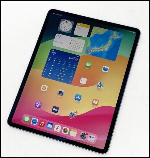 デモ機 iPad Pro 12.9インチ 第3世代 64GB Wi-Fiモデル スペースグレイ 3D941J/A A1876 画面ヤケ若干あり