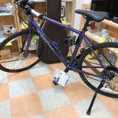 クロスバイク TREX FX3 パープル 700×32C