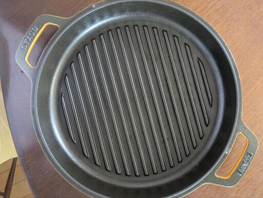 ストウブ スキヤキ＆グリルパン26cm Staub 【在庫限り】ストウブ 鍋