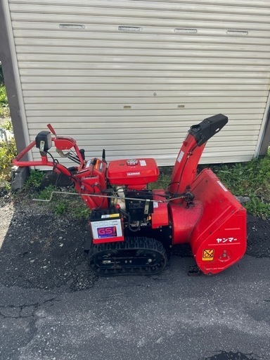 \n札幌発 除雪機 YANMAR ヤンマー YSR80X セル付き 動作確認済み 現場販売 始動動画あります。