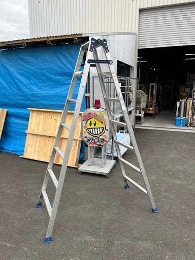 Pica  脚立 SA-210 はしご兼用脚立 折りたたみ 高さ199cm はしごの長さ420cm 中古品 ④