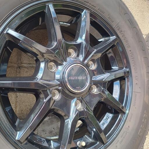 r*r様 引取希望　ハイエース 純正タイヤホイール エコピア 195/80R15 r*r様 引取希望 ハイエース 純正タイヤホイール エコピア 195/80R15 r