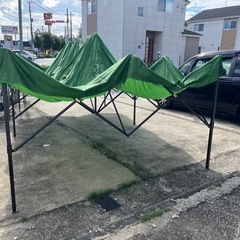 ネイビー ワンタッチタープテント 3×6m  