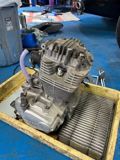 商談中　FTR223 エンジン ホンダ 実働