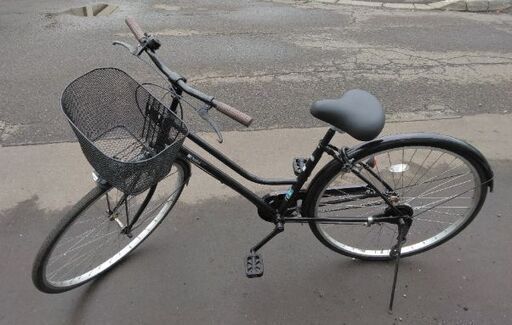 【売約済み】27インチ  中古 自転車 8980円鍵新品 ライト付 新規防犯登録料コミ 447