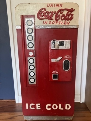 コカコーラ　木製ボックス